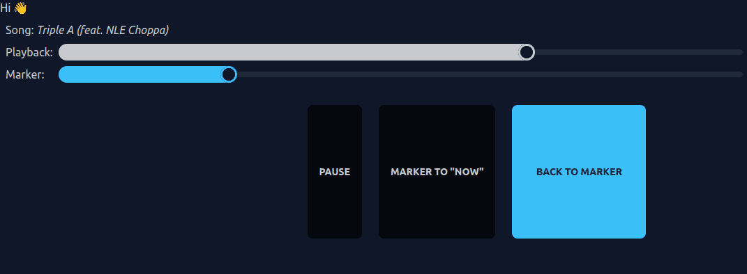 My Qwik app that authenticates with Spotify